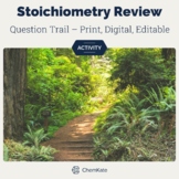 Stoichiometry Active Chemistry Review Question Trail - Pri