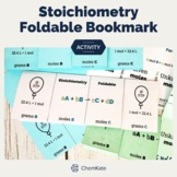 Stoichiometry Foldable Bookmark to Complement Chemistry Study Notes