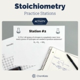 Stoichiometry Practice Stations