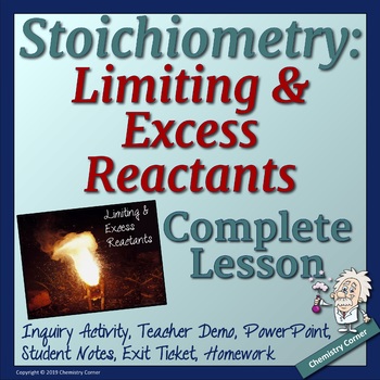Preview of Stoichiometry: Limiting & Excess Reactants