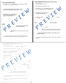 Stoichiometry Practice Worksheet w/ Scaffolding & KEYS