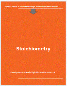 Preview of Stoichiometry Unit - Digital Interactive Notebook (Distance Learning)