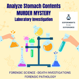 Stomach Contents Murder Mystery Laboratory Investigation F