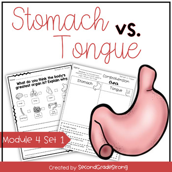 Preview of Geos- Stomach vs. Tongue  Mod 4 Set 1 (Level 2)