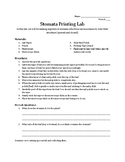 Stomata Printing Lab