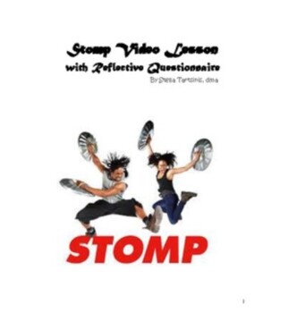 Preview of Stomp Video Lesson & Questionnaire