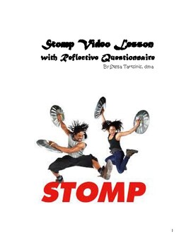 Preview of Stomp Video Lesson & Questionnaire