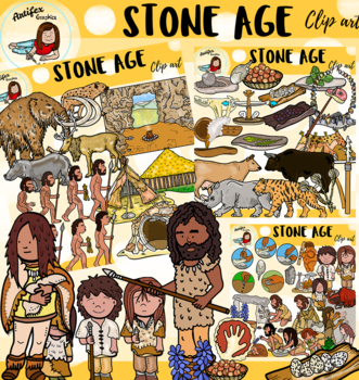 Stone Age- 132 items! by Artifex | TPT