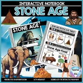 Stone Age Activity - Interactive Notebook Early Humans & P