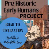 Stone Age Early Humans Road to Civilization Prehistory Project