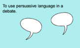 Stone Age Persuasive Writing - Debate (Notebook)