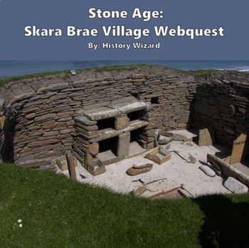Preview of Stone Age: Skara Brae Village Webquest