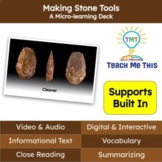 Stone Age Tools Informational Text Reading Passage and Activities