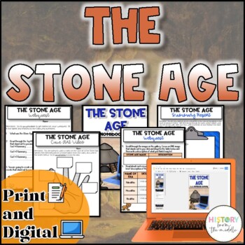 Preview of Stone Age Activity - Print and Digital