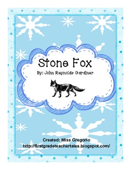 Preview of Stone Fox Complete Unit Study - Everything you need!