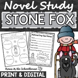 Stone Fox Novel Study | Easel Activity Distance Learning