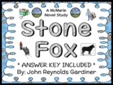 Stone Fox (John Reynolds Gardiner) Novel Study / Comprehen