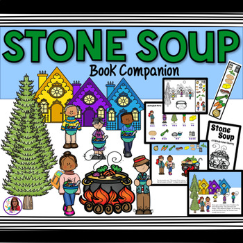 Preview of Stone Soup Book Companion & Craft For Speech & Language