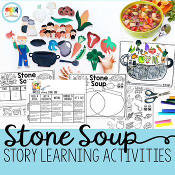 Stone Soup Felt Story Set by Keeping Life Creative | TpT