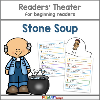 Preview of Stone Soup Readers' Theater Script for 1st and 2nd Grade