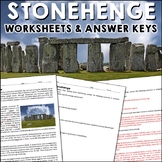 Stonehenge Reading Worksheets and Answer Keys