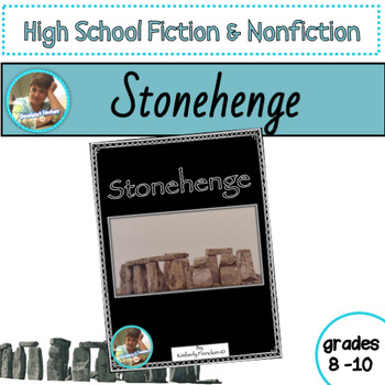 Preview of High School Reading Comprehension Fiction & Nonfiction Passages & Printables