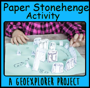 Preview of Stonehenge Distance Learning Independent paper project ancient history activity