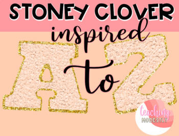 Preview of Stoney Clover Inspired Letters