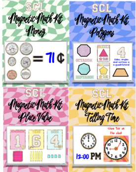Preview of Stoney Clover Ln Inspired Magnetic Math Kit Bundle!