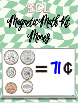 Preview of Stoney Clover Ln Inspired Magnetic Math Kit - Money (Coins)