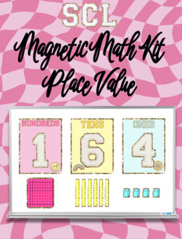 Preview of Stoney Clover Ln Inspired Magnetic Math Kit - Place Value