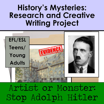 Preview of Stop Adolph Hitler: History’s Mysteries Research and Creative Writing Project