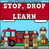 Fire Safety Centers and Printables for Kindergarten