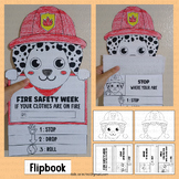 Stop Drop and Roll Fire Safety Week Writing Activities Fir