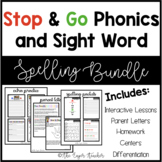 Stop & Go Phonics and Sight Word Spelling Bundle