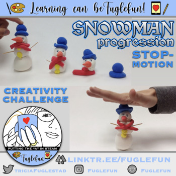 Preview of Stop Motion Animation Collaborative Creativity Challenge