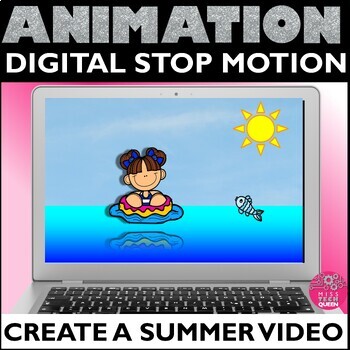 Preview of Stop Motion Animation Digital Summer Project End Year Activities Movie Making