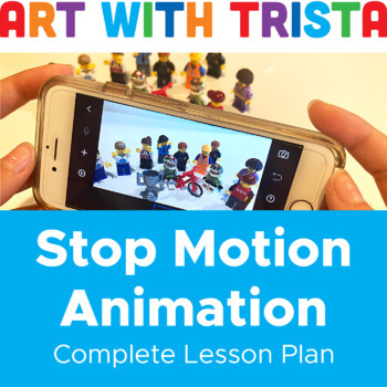 Preview of Stop Motion Animation Digital Art Lesson - Middle/High School Art