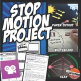 Stop Motion Animation Project for History, Science, Math or Language Arts