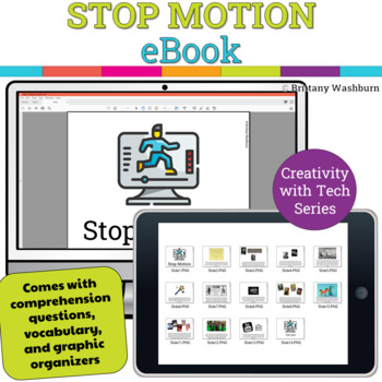 Preview of Stop Motion Booklet - Creativity with Tech Series 