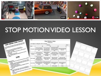 Preview of Stop Motion Video Lesson