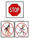 Stop!  No running!  No climbing!