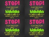 Stop and Highlight
