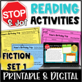 Stop and Jot Comprehension Practice: Fiction Set 1 w/ Digi