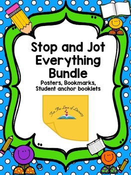 Preview of Stop and Jot Everything Bundle
