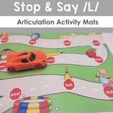 Stop and Say L Articulation Activity Mat