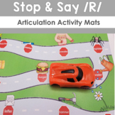 Stop and Say R Articulation Activity Mat
