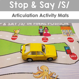 Stop and Say S Articulation Activity Mat