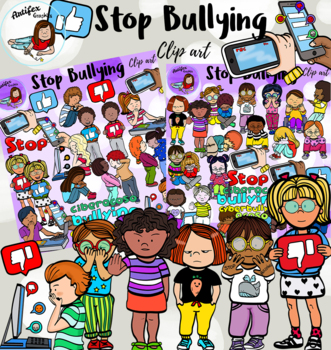 Clip Art Anti-bully Part 3 cyber/allergy Educational 