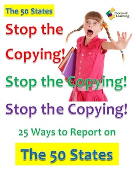 Preview of Stop the Copying!- The 50 States